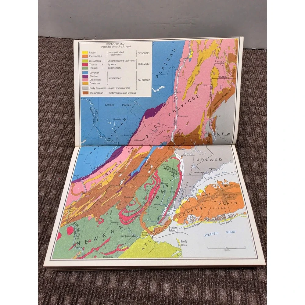 New York Walk Book 1971 Doubleday Natural History Press 4th Edition Hiking Guide